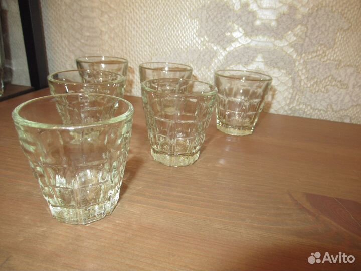 Стопки из СССР 6 шт