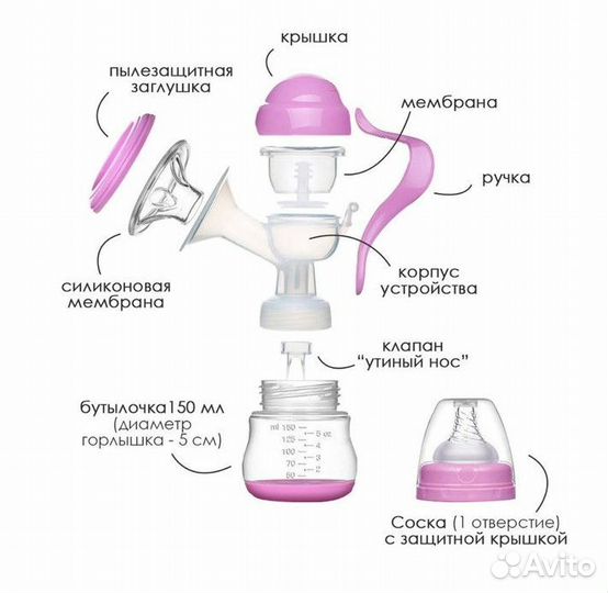 Kunder Молокоотсос ручной