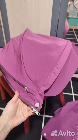 Спинка и капюшон с козырьком для Stokke