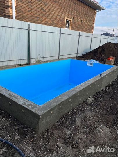 Чаша из полипропилена 8м*3м*1,5м