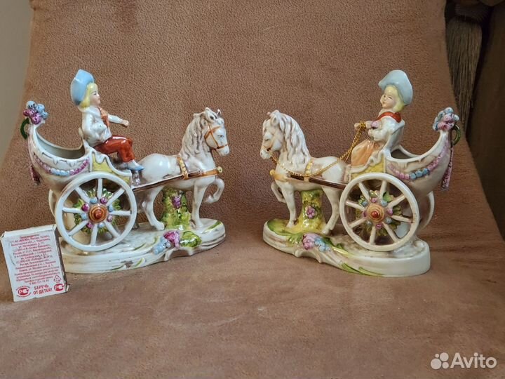 Статуэтки мини вазочки