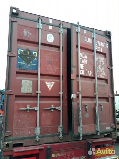 Морской контейнер 20 футов бу в Санкт-Петербурге