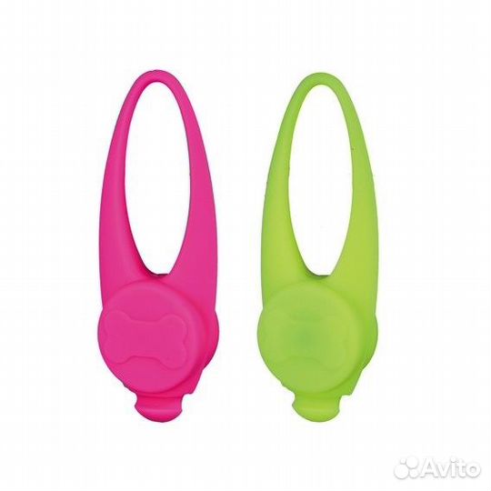 Trixie мигающий брелок-клипса на ошейник для собак