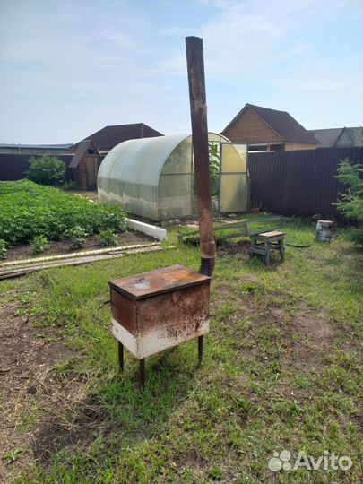 Печь для сжигания дачного мусора