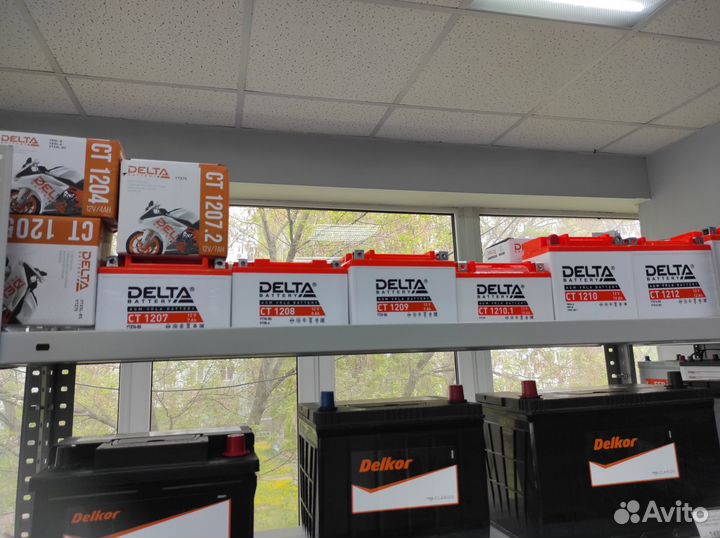Аккумулятор AGM Delta серия CT от 4 Ач до 30Ач