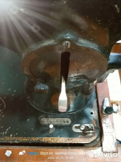 Швейная машинка бу ручная