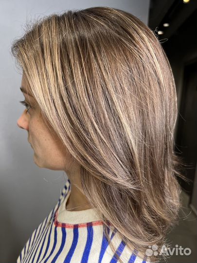 Окрашивание волос airtouch