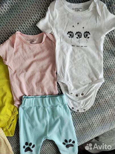 Боди штанишки на девочку 68