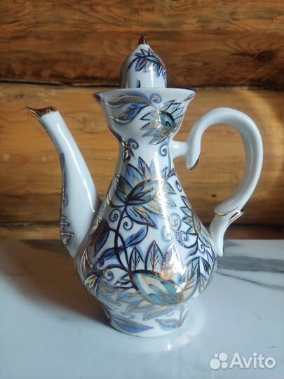 Сервиз кофейный, Чайник Мадонна, Кисловодск ваза