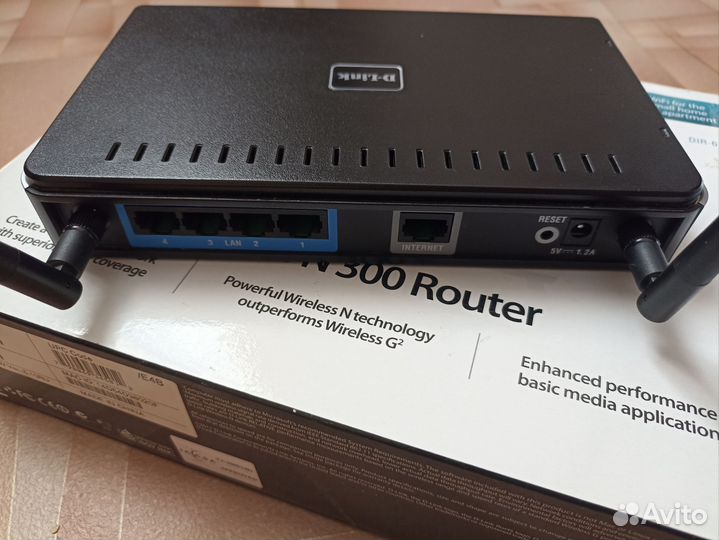 Wi-Fi роутер D-Link DIR-615