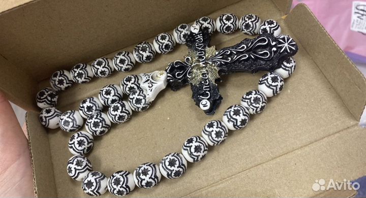 Чётки Крест ручной работы в Авто