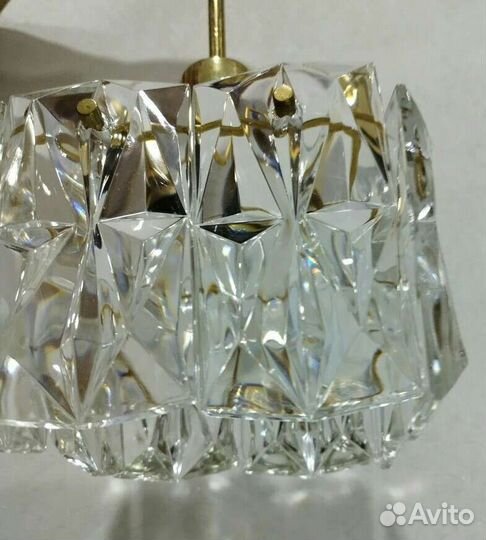 Хрустальная люстра Искра СССР под восстановление
