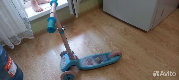 Самокат детский трехколесный бу