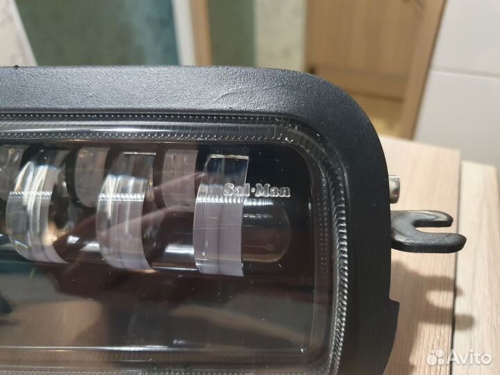 Надфарники Sal-man 11 диодов на Ниву