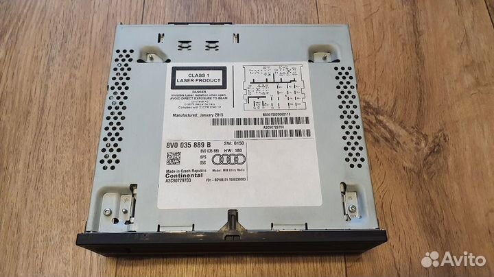 Головное устройство Audi A3 8V