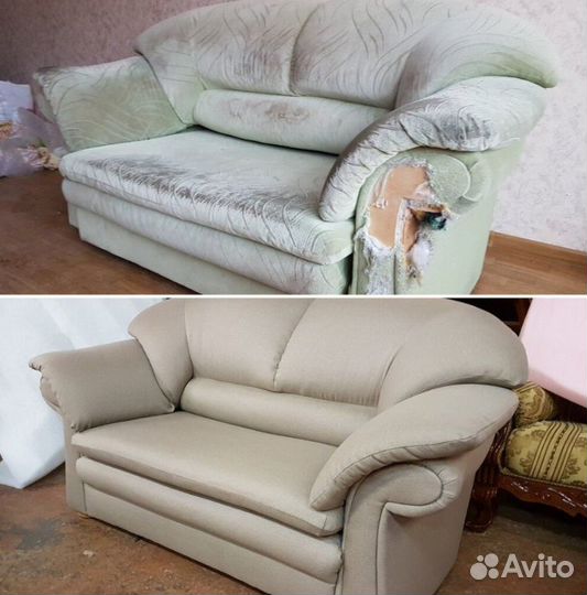 Перетяжка мебели