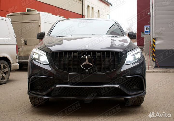 Обвес 63 AMG черный Mercedes GLE Coupe 292