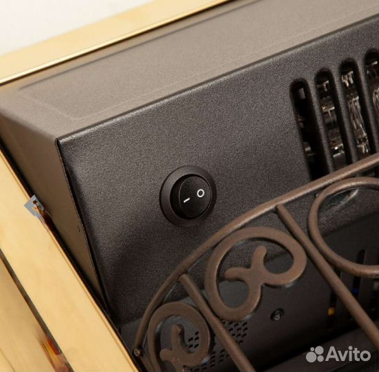 Очаг электрический Majestic Brass Realflame