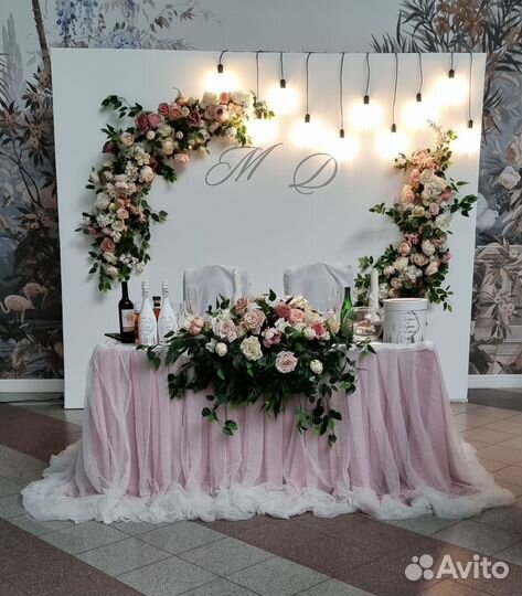 Оформление свадеб