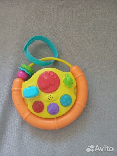 Детский руль игрушка музыкальная