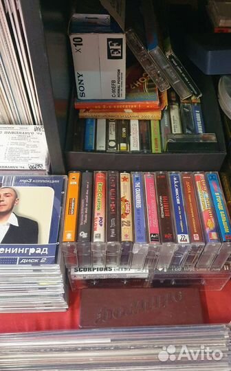 Музыкальные cd диски,dvd диски, кассеты