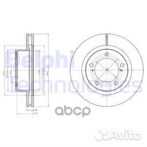 Диск тормозной (один диск в упаковке) BG9067 D
