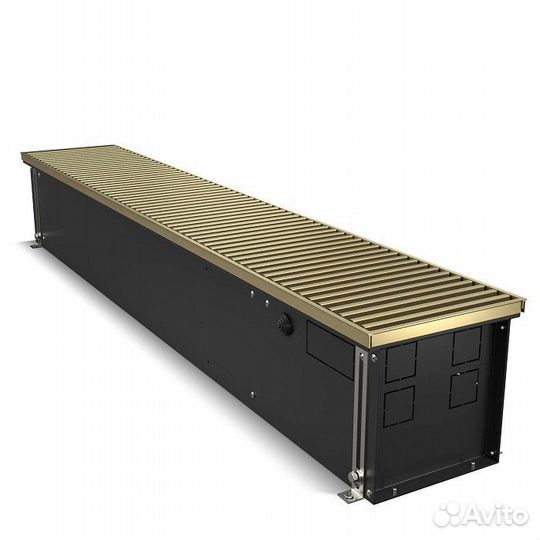 Внутрипольный конвектор с естественной конвекцией