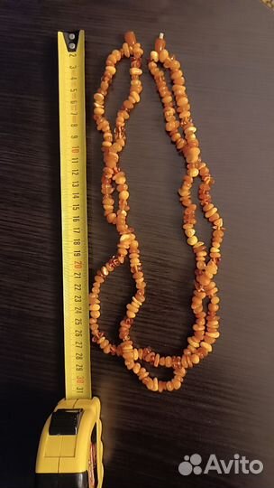 Бусы из янтаря СССР