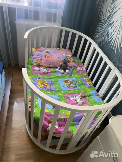 Детская кроватка трансформер 8 в 1