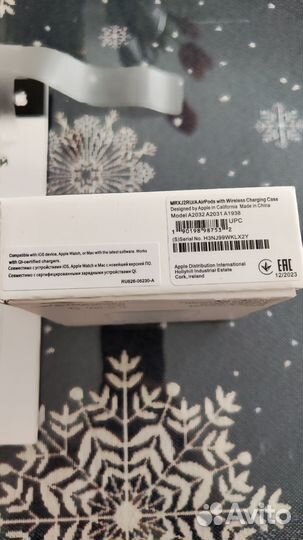 Беспроводные наушники Apple AirPods 2