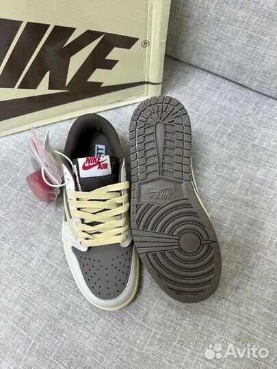 Кроссовки Nike air Jordan 1 low travis scott