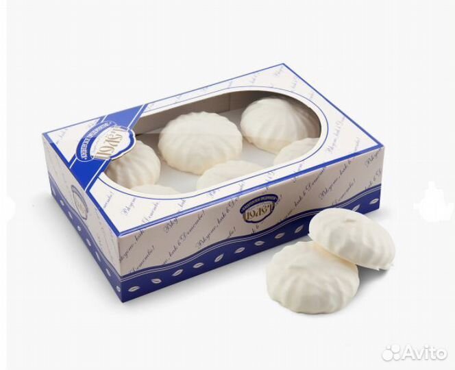 Зефир Полет в Белой глазури 500г