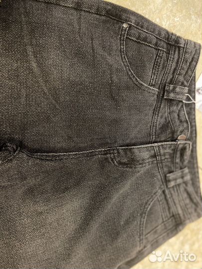 Джинсы широкие багги оверсайс женские