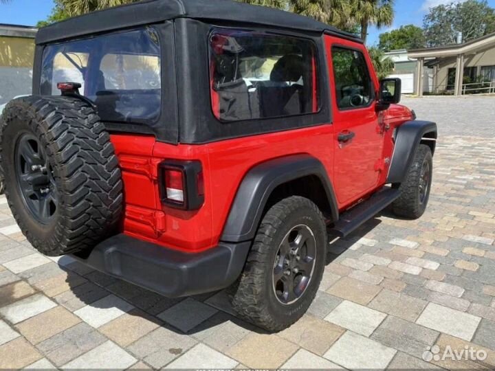 Jeep Wrangler 3.6 МТ, 2021, битый, 22 676 км