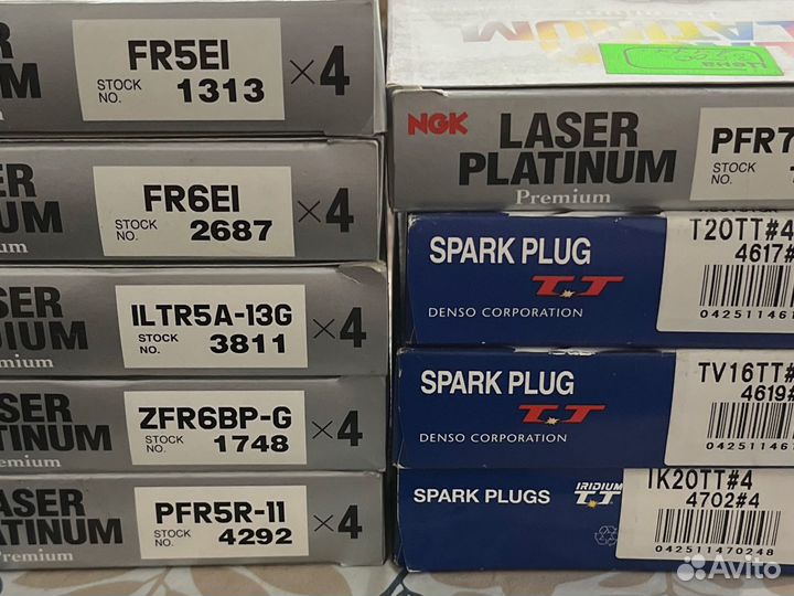 Свечи зажигания иридиевые денсо