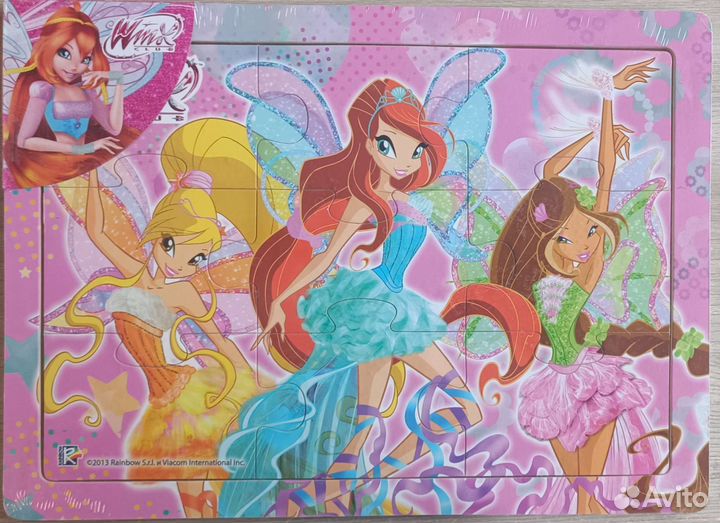 Азбука, пазлы деревянные новые