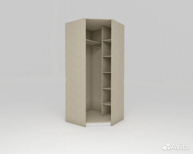 Шкаф угловой Стилика+