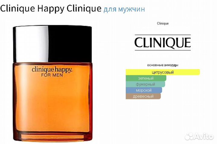 Духи Clinique Happy