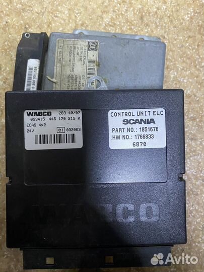 Блок управления подвески Скания 1851676