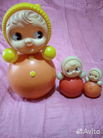 Игрушка неваляшка СССР
