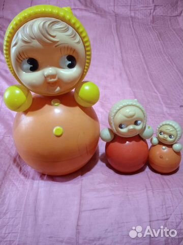 Игрушка неваляшка СССР