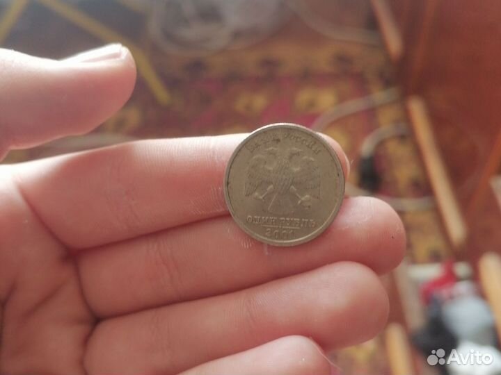 Монета 1 рубль 2001 снг