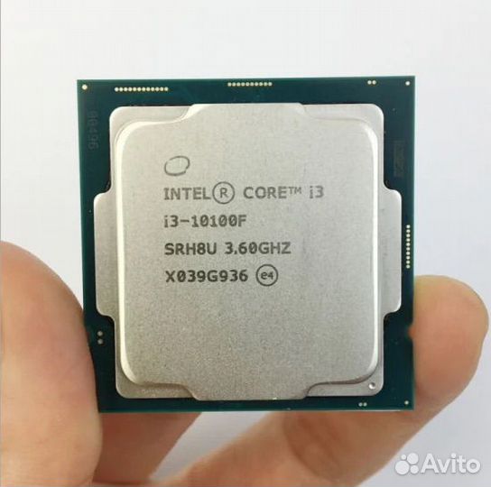 Процессор Intel core i3 10100f Новый