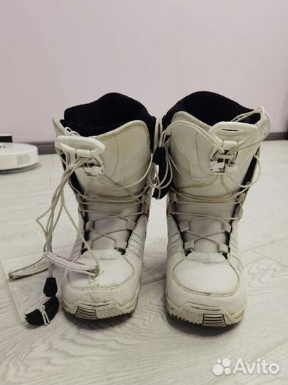 Ботинки для сноуборда nidecker eden EZ lace белые