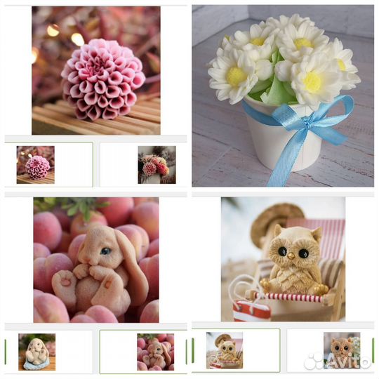 Силиконовые формы для мыла