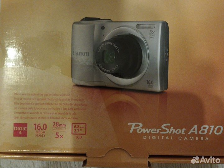 Фотоаппарат canon А810