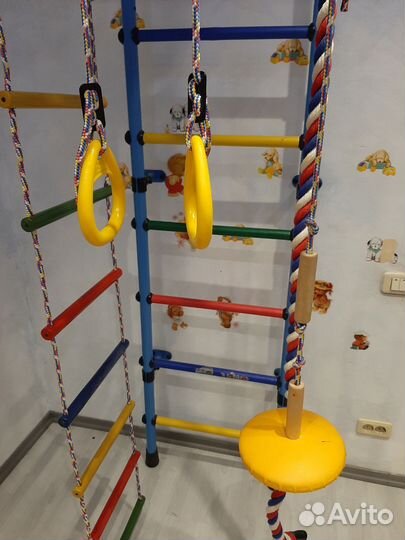 Детская шведская стенка бу