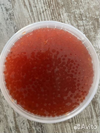 Икра красная Кижуч, неморож, август 23 г