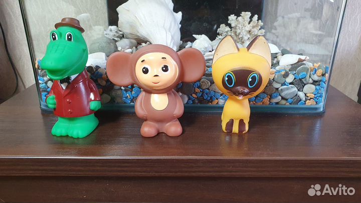 Чебурашка и крокодил Гена