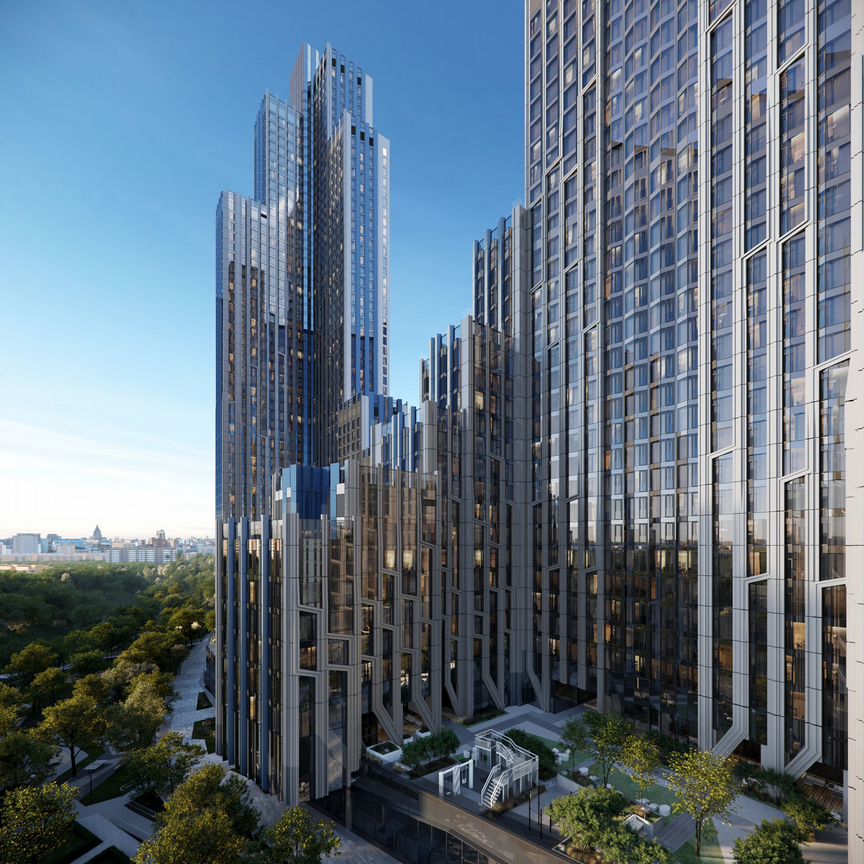 2-к. квартира, 71,1 м², 30/56 эт.